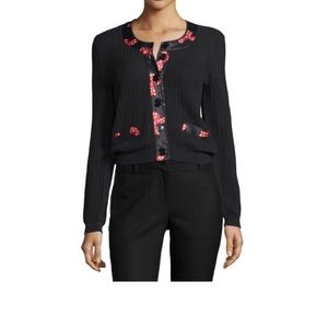 Love Moschino button - front cardigan